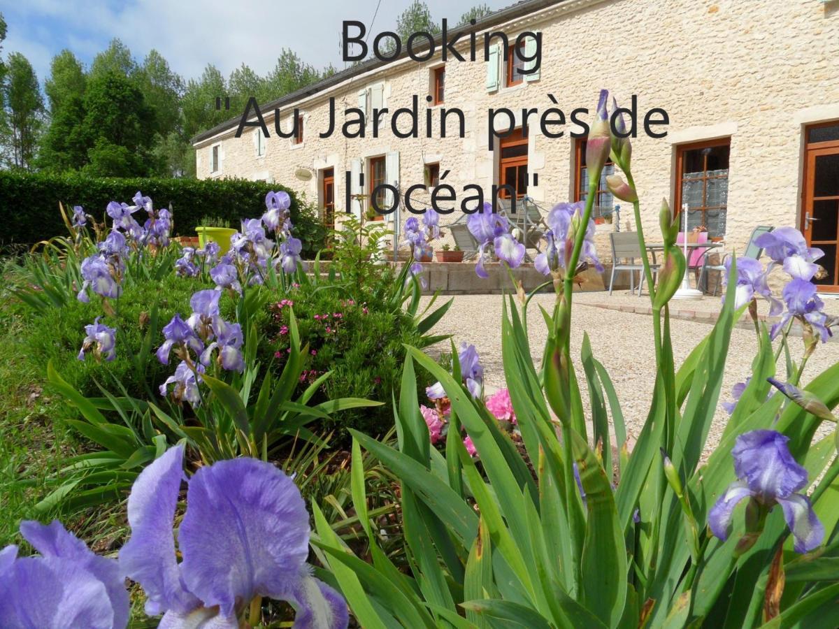 Hotel Au Jardin Pres De L'Ocean Les Mathes Exterior foto